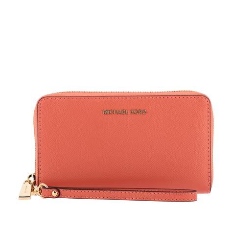 coral michael kors wallet|michael kors wallets for women.